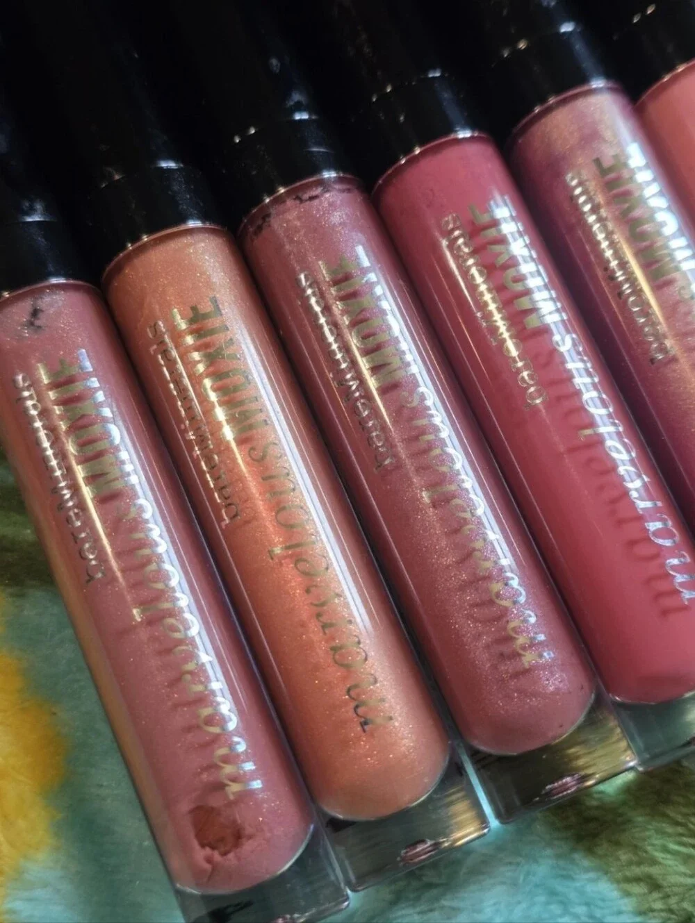 BareMinerals Marvelous Moxie Lip Gloss Lot Of 8 Full Size